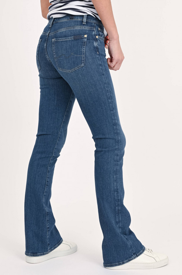 Seven for all Mankind Bootcut Jeans SLIM ILLUSION in Mittelblau