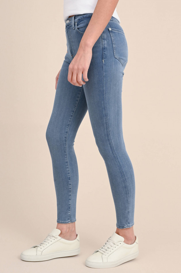 Seven for all Mankind Skinny Jeans SLIM ILLUSION LUXE SALUTE in Hellblau