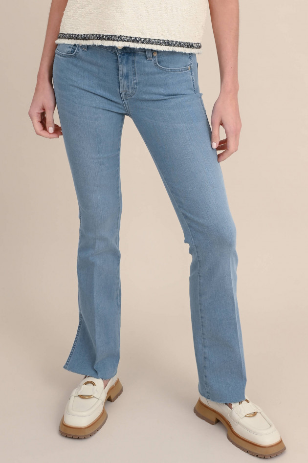 Seven for all Mankind Bootcut Jeans TAILORLESS B(AIR) MIRAGE in Hellblau