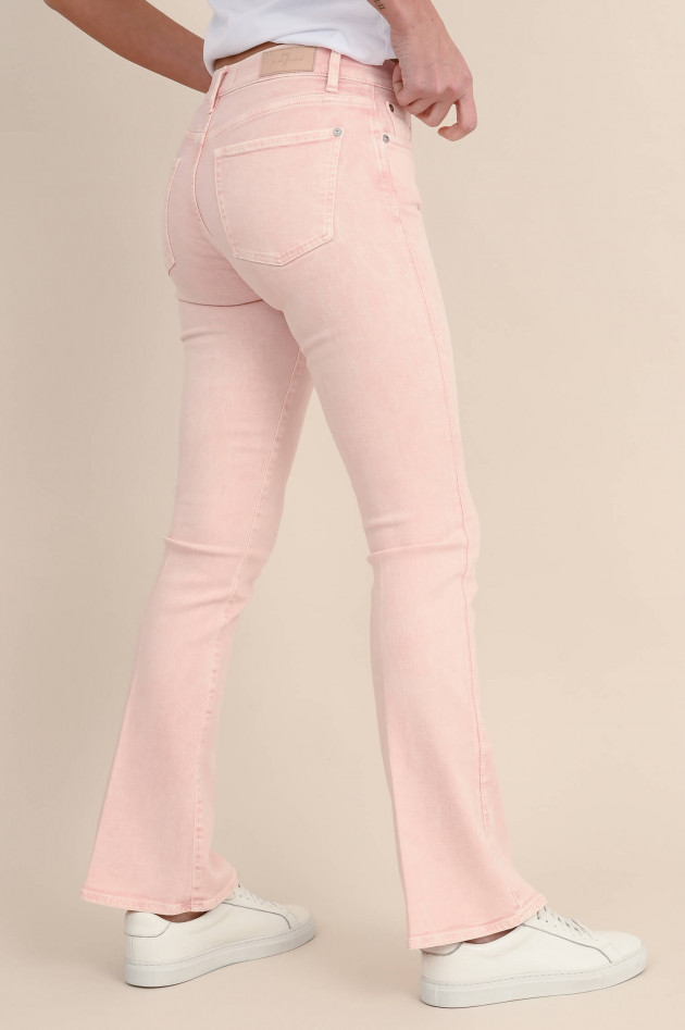 Seven for all Mankind Bootcut Jeans TAILORLESS SPANISH VILLA in Rosé