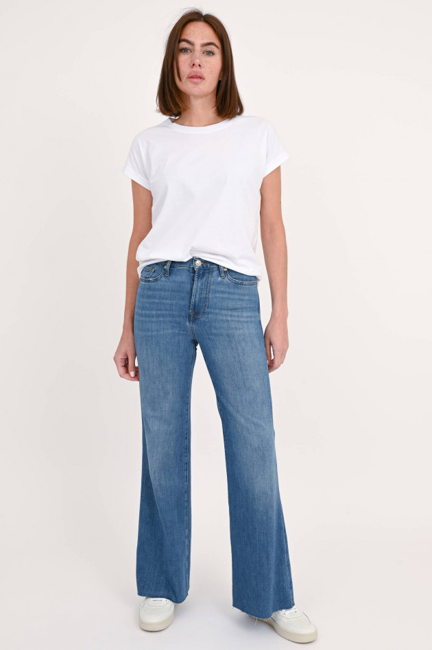 Seven for all Mankind Flared Jeans MODERN DOJO TAILORLESS in Blau