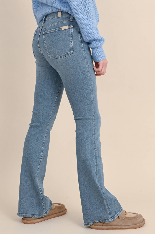 Seven for all Mankind Bootcut Jeans in Hellblau