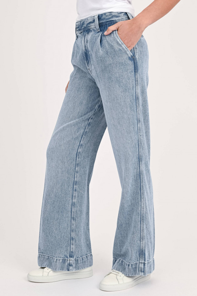 Seven for all Mankind Jeans ABBYS mit weitem Bein in Hellblau