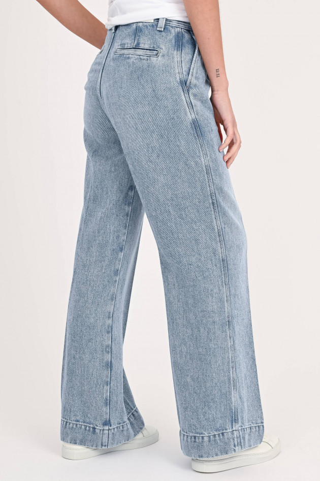 Seven for all Mankind Jeans ABBYS mit weitem Bein in Hellblau