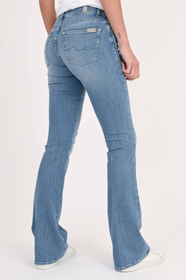 Seven for all Mankind Bootcut Jeans SLIM ILLUSION in Hellblau