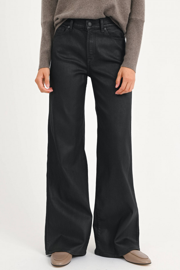 Seven for all Mankind Jeans LOTTA JET SETTER in Schwarz