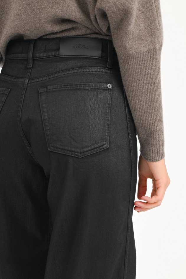 Seven for all Mankind Jeans LOTTA JET SETTER in Schwarz