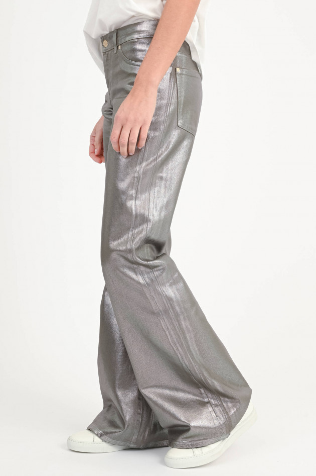 Seven for all Mankind Coated Jeans SPENCER FLARE in Taupe