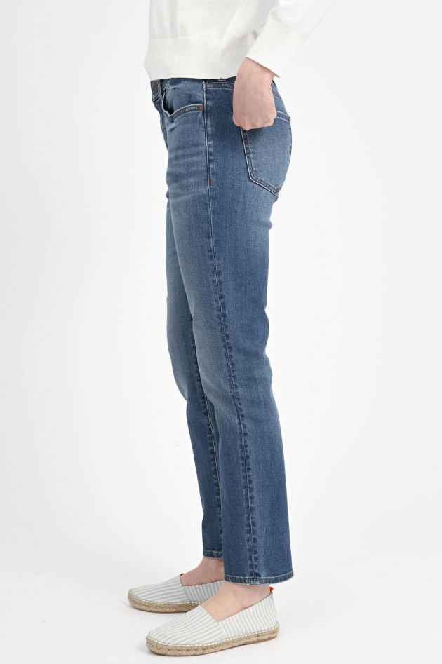 Seven for all Mankind Slim Fit Jeans SKINNY GROOVY in Dunkelblau