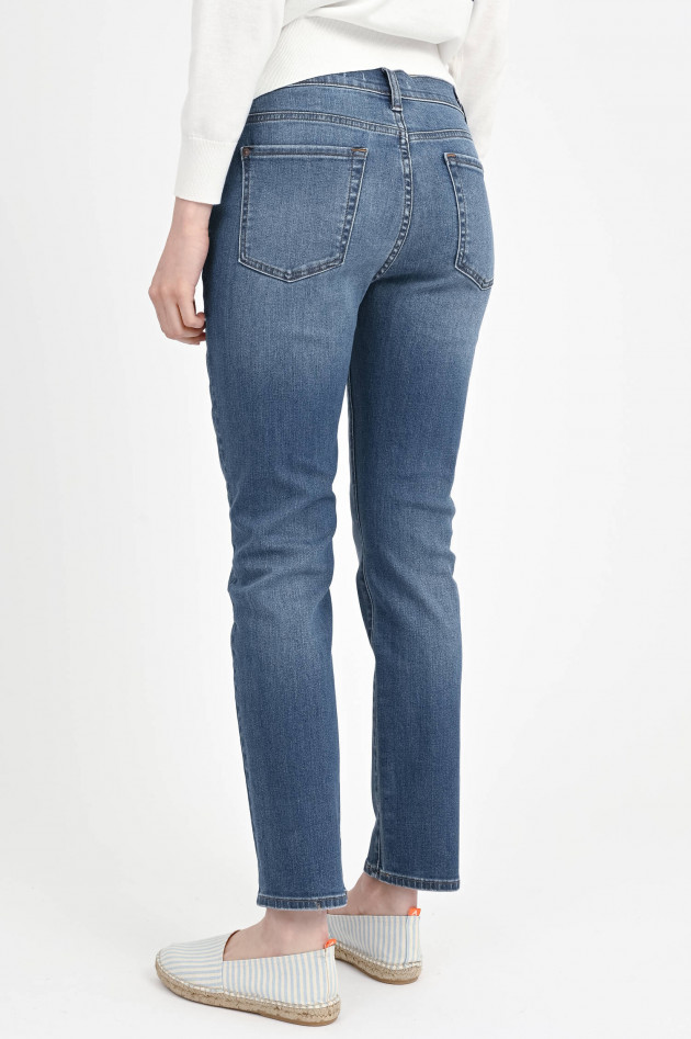 Seven for all Mankind Slim Fit Jeans SKINNY GROOVY in Dunkelblau