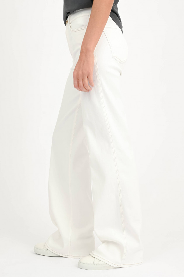 Seven for all Mankind  Wide Leg Jeans LOTTA SUGAR in Creme