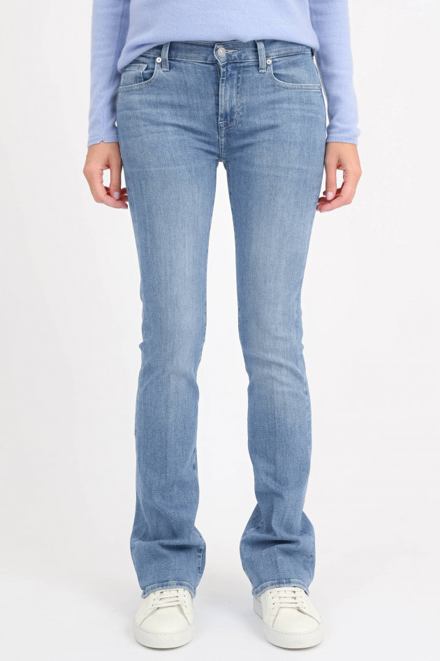 Seven for all Mankind Bootcut-Jeans BLOOM in Hellblau