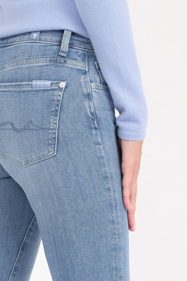 Seven for all Mankind Bootcut-Jeans BLOOM in Hellblau