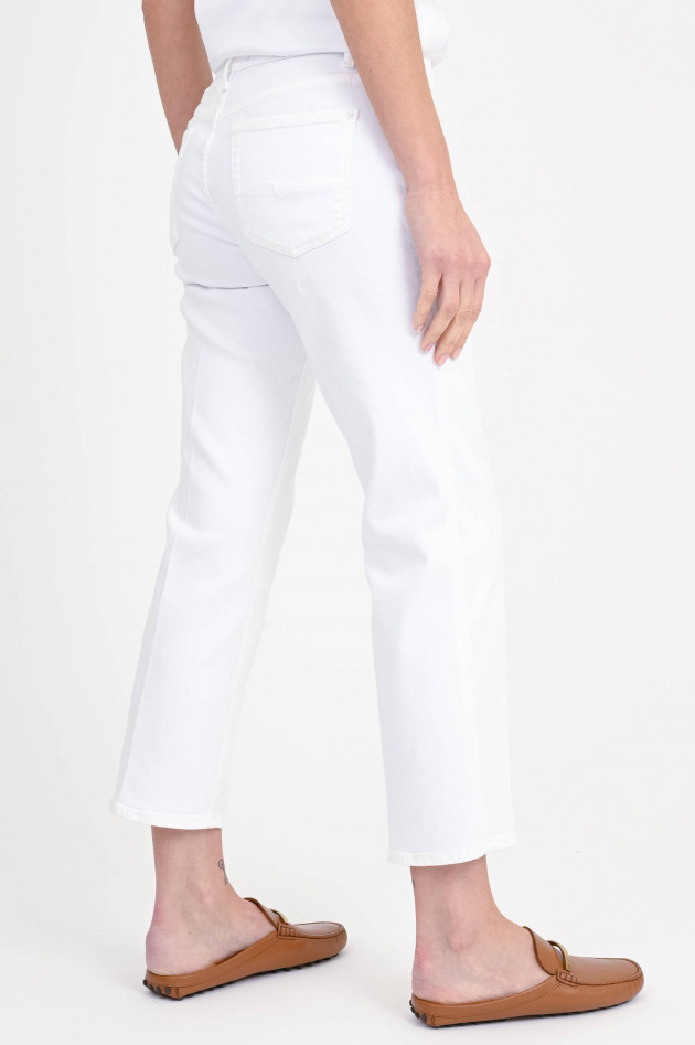 Seven for all Mankind Sraight Jeans CALIE in Weiß