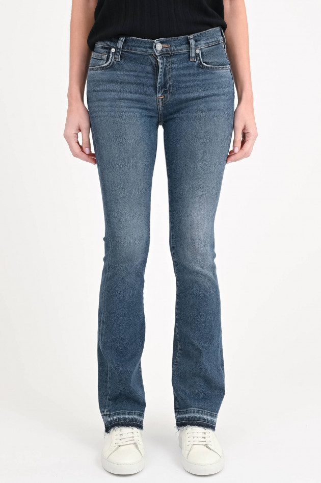 Seven for all Mankind Bootcut Jeans BAY in Mittelblau