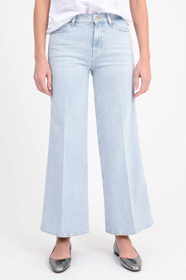 Seven for all Mankind Wide-Leg Jeans LOTTA in Hellblau