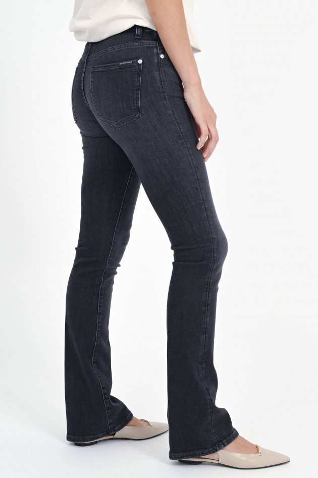 Seven for all Mankind Bootcut Jeans BLACKY mit schwarzer Waschung