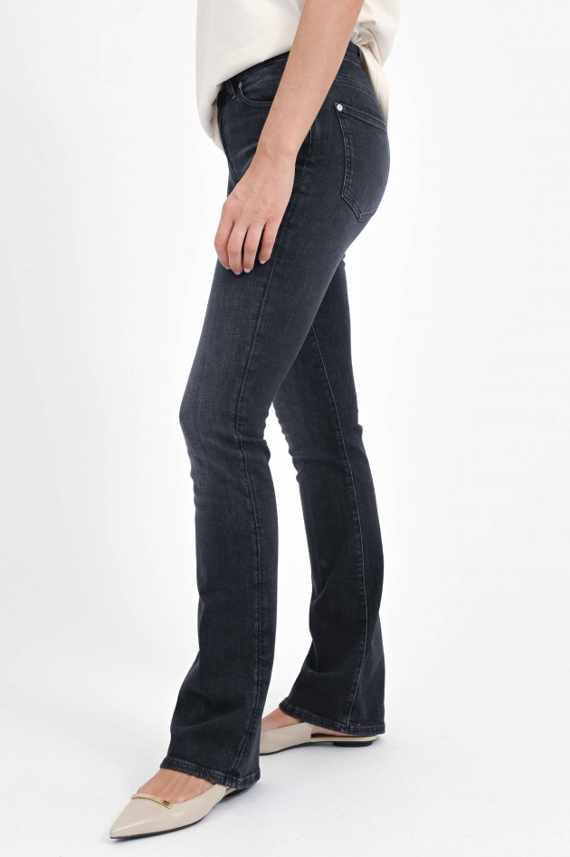 Seven for all Mankind Bootcut Jeans BLACKY mit schwarzer Waschung