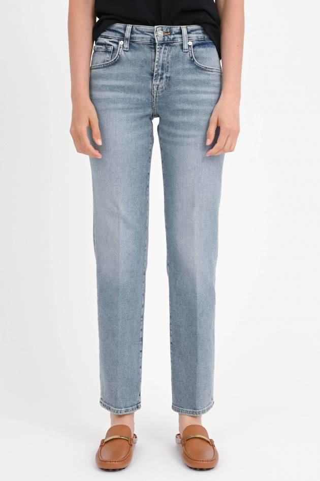 Seven for all Mankind Straight Jeans CALIE in Vintage Blau