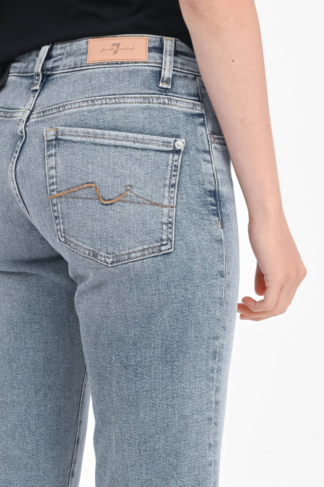 Seven for all Mankind Straight Jeans CALIE in Vintage Blau