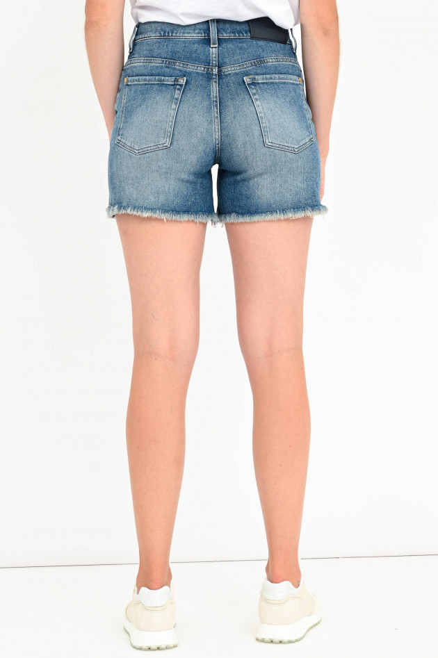 Seven for all Mankind Jeans-Shorts BILLIE in Mittelblau