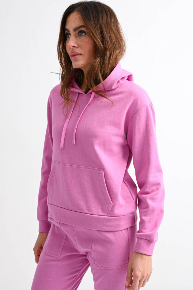 Seven for all Mankind Hoodie aus recycelten Materialien in Pink