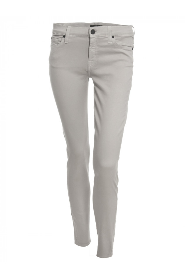 Seven for all Mankind Baumwollhose THE SKINNY in Beige