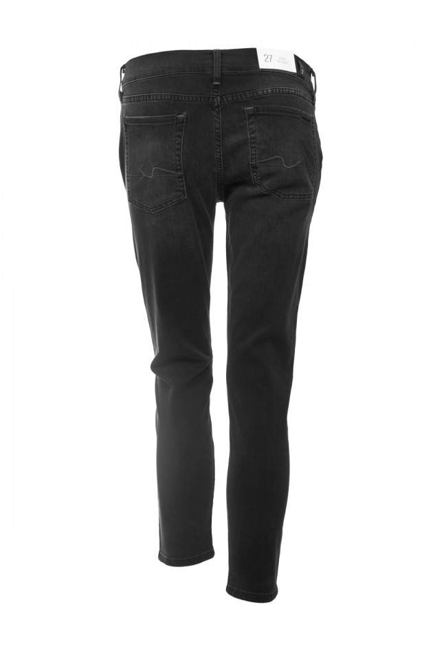 Seven for all Mankind Jeans JOSIE the boyfriend in Schwarz