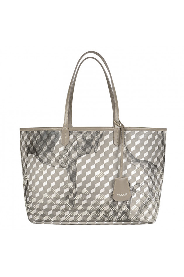 Loup Noir Shopper in Taupe