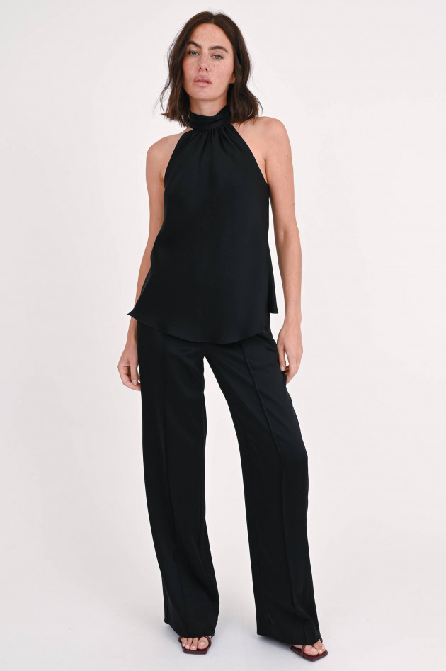 Simkhai Neckholder-Top THEA in Schwarz