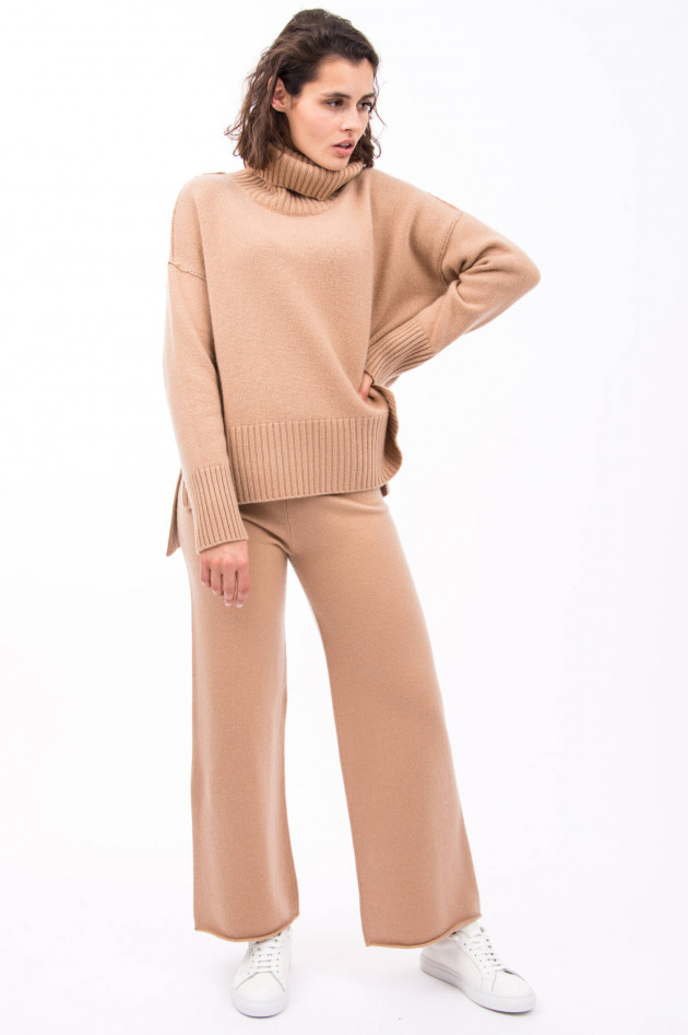 Sincerely Kaschmir-Hose AMATA in Camel