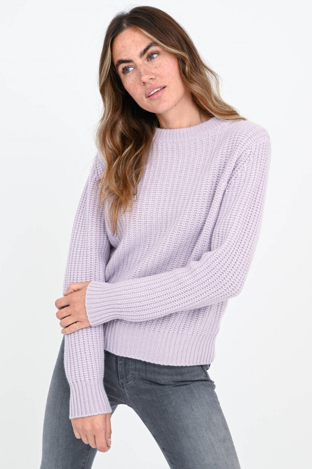 Sincerely Kaschmir Pullover LESLY in Flieder