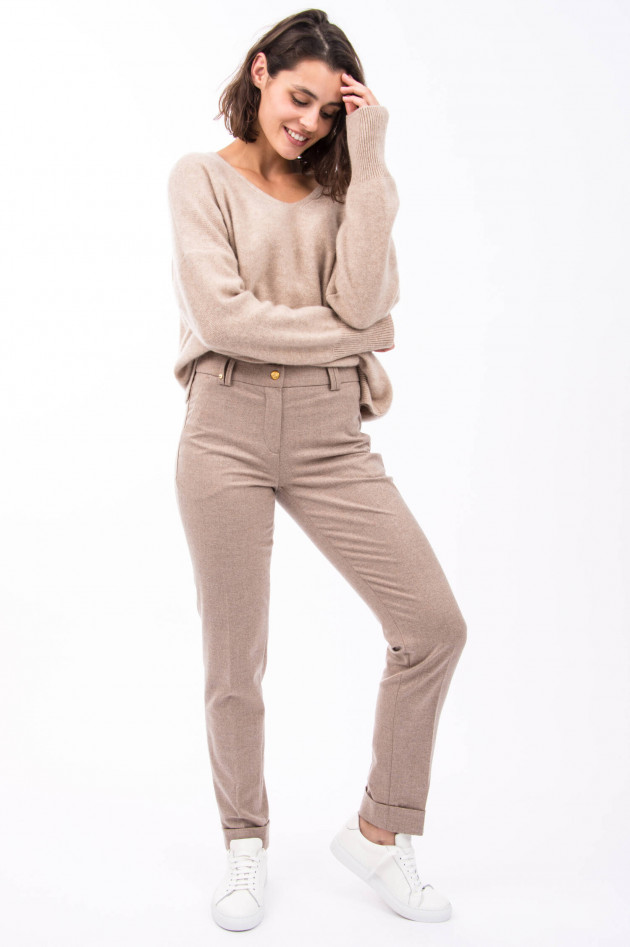 Sincerely Kaschmir-Pullover AMIRA in Beige