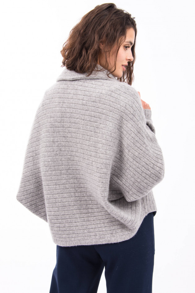 Sincerely Kaschmir-Cardigan ARIA in Grau meliert