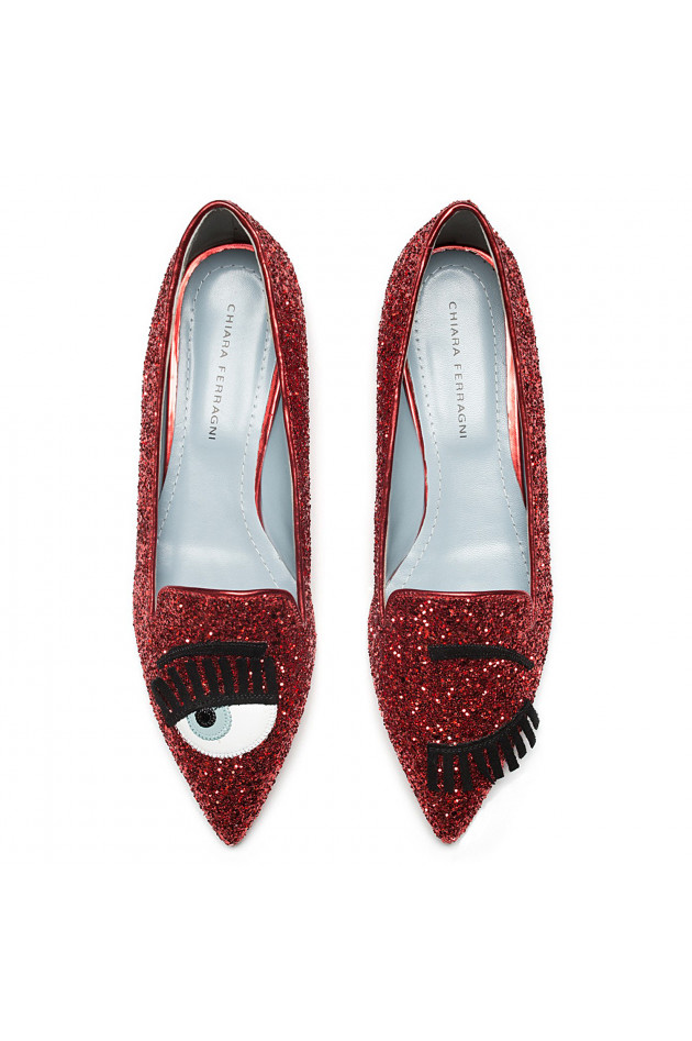 Chiara Ferragni Slipper FLIRTING in Rot