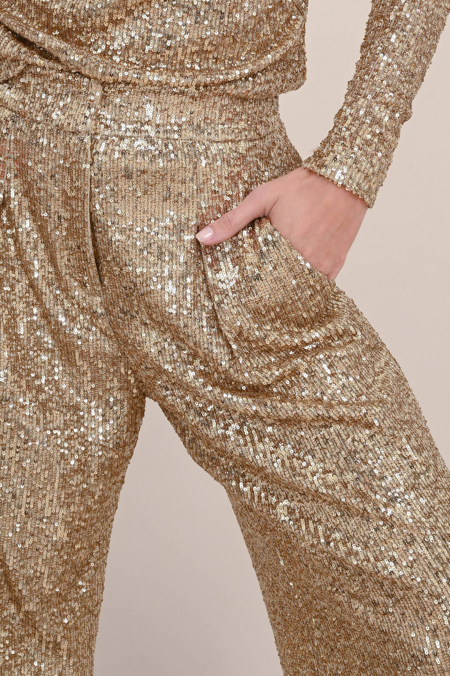 Sly Paillettenhose TINI in Gold