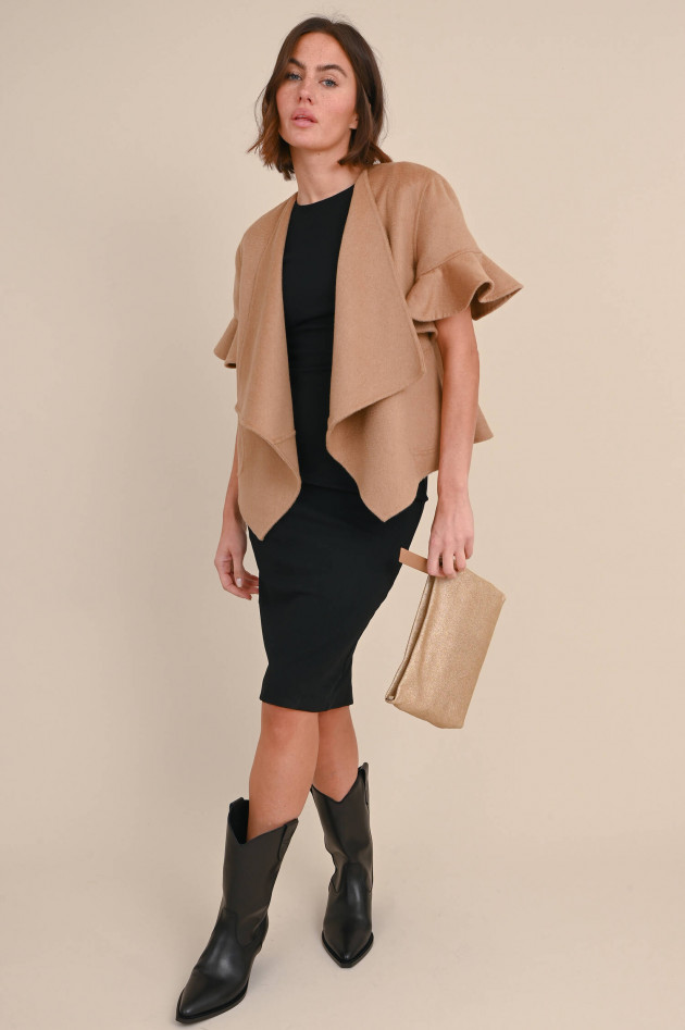 Sly Kamelhaar Jäckchen in Camel
