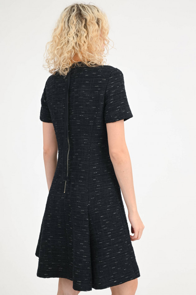 Sly Bouclékleid ELIN in Schwarz/Gold