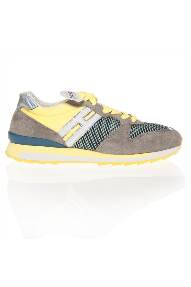 Hogan Sneaker NEON REBELL in Gelb/Grau