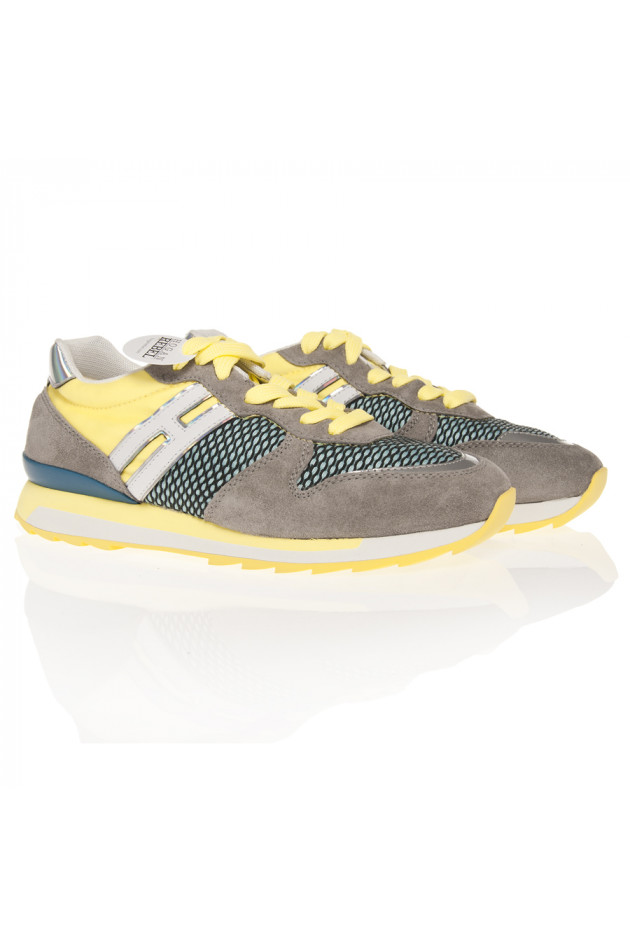 Hogan Sneaker NEON REBELL in Gelb/Grau