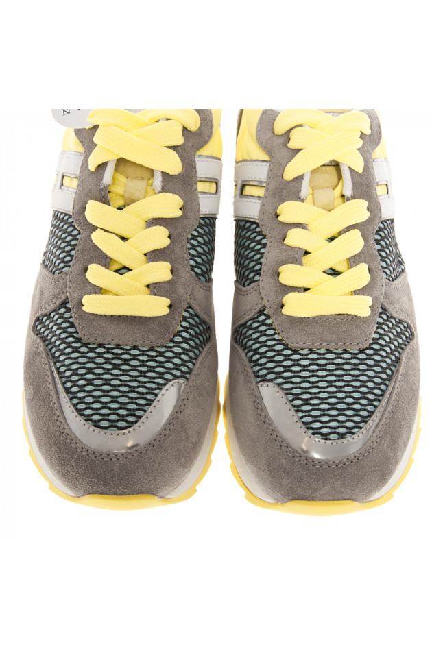 Hogan Sneaker NEON REBELL in Gelb/Grau