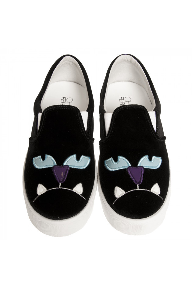 Chiara Ferragni Sneakers FACE in Schwarz