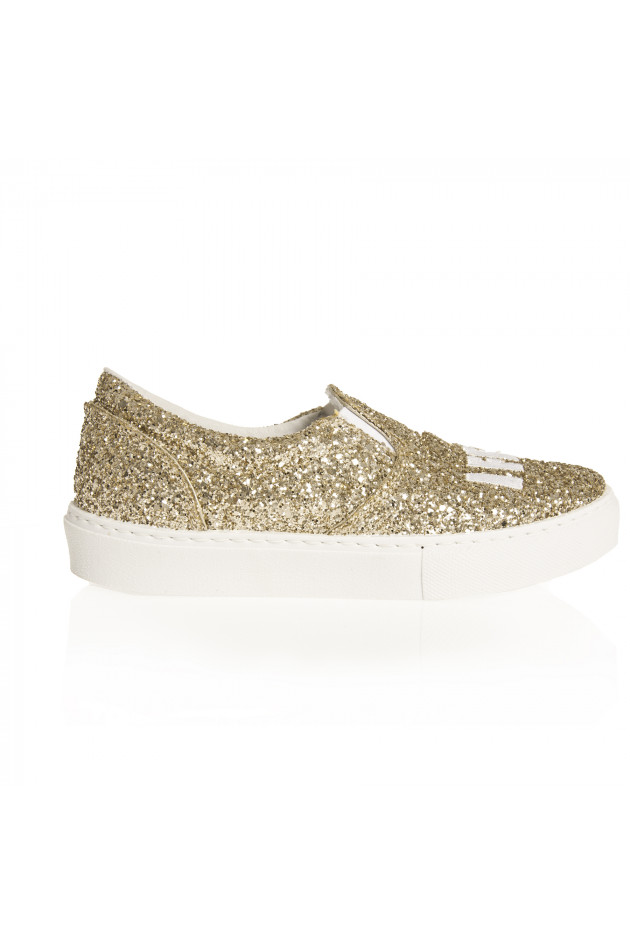 Chiara Ferragni Sneakers HEARD in Gold