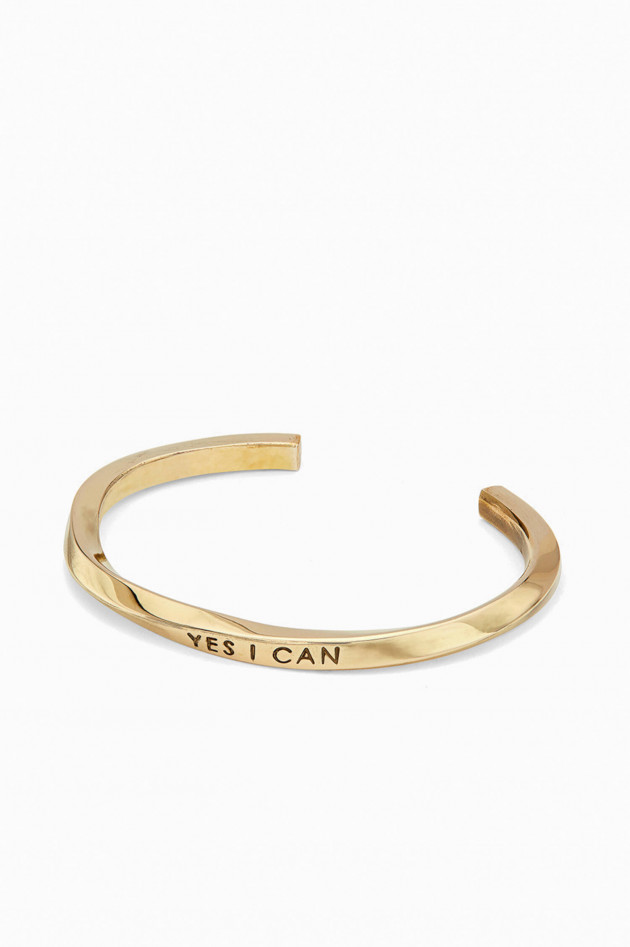 SOKO Armreifen YES YOU CAN in Gold