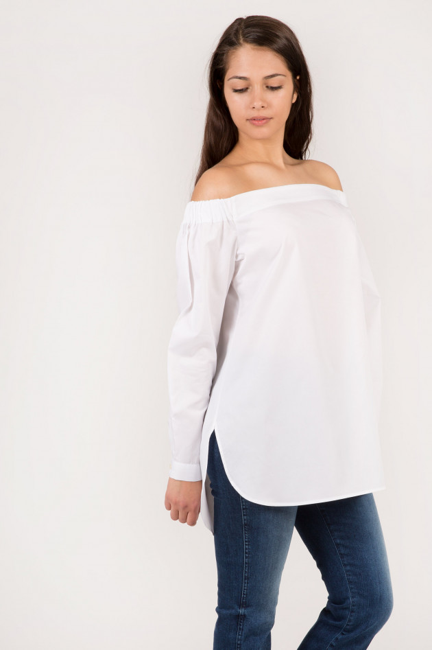 Soluzione Bluse in Weiß