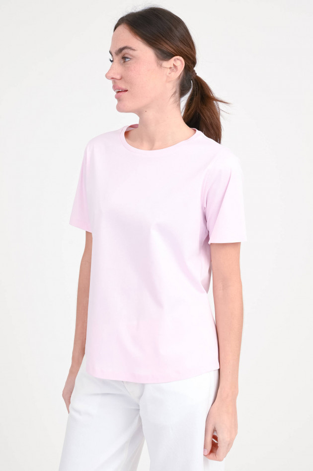Soluzione  Relaxed Fit Baumwollshirt in Rosa