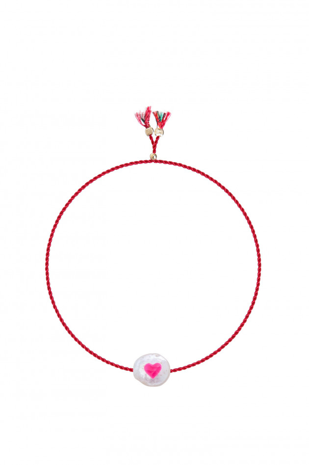 Sorbet Armband HEART in Rot