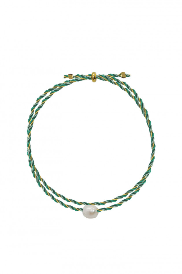 Sorbet ONE PEARL Armband in Grün/Mint/Gold