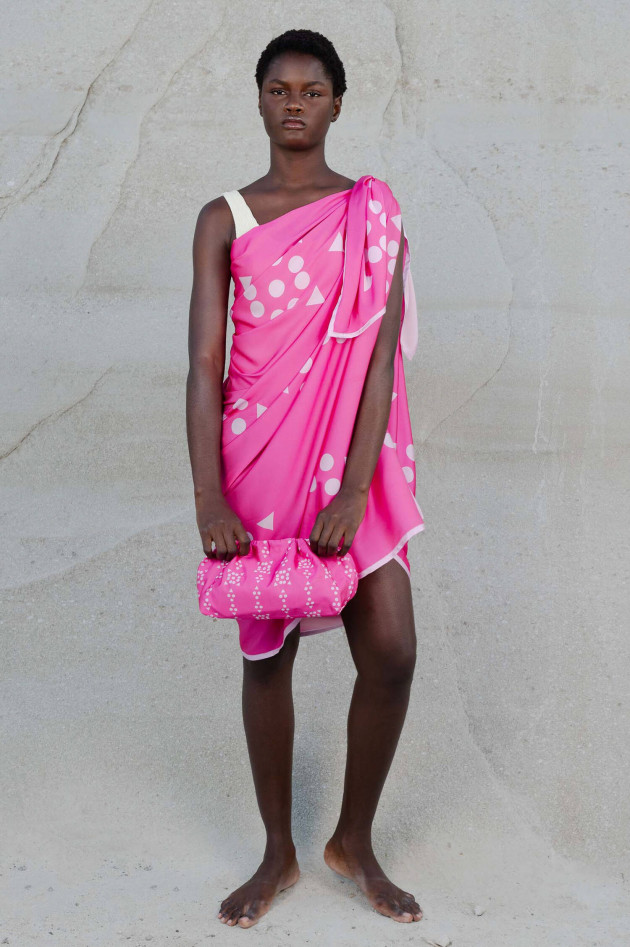 Sorbet Pareo in Pink/Rosa gemustert