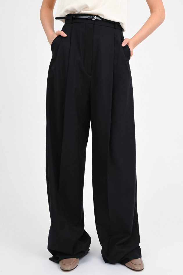 Sportmax Wide-Leg-Hose KIENS in Schwarz